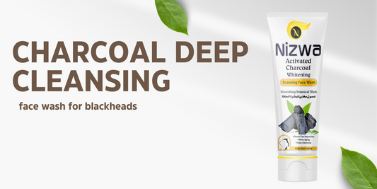 charcoal deep cleansing face wash for blackheads