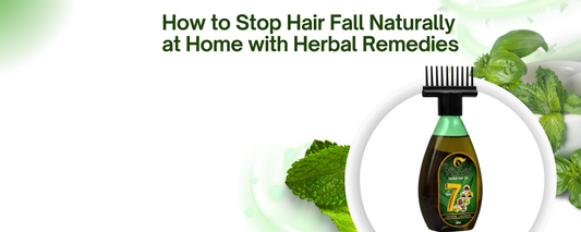 How to Stop Hair Fall Naturally at Home with Herbal Remedies