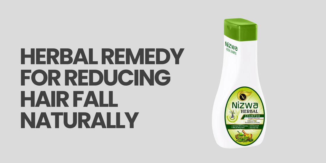 Herbal remedy for reducing hair fall naturally