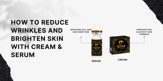 How to reduce wrinkles and brighten skin with cream & serum