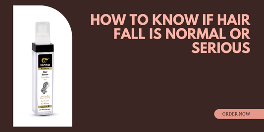 How to know if hair fall is normal or serious