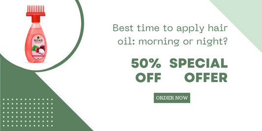 Best time to apply hair oil: morning or night?