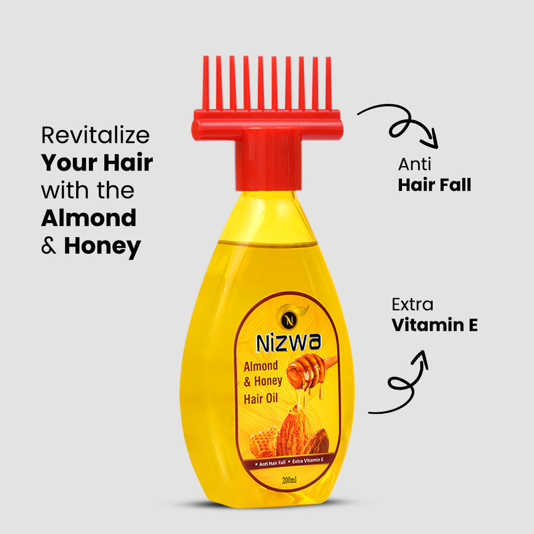 NIZWA ALMOND & HONEY HAIR OIL
