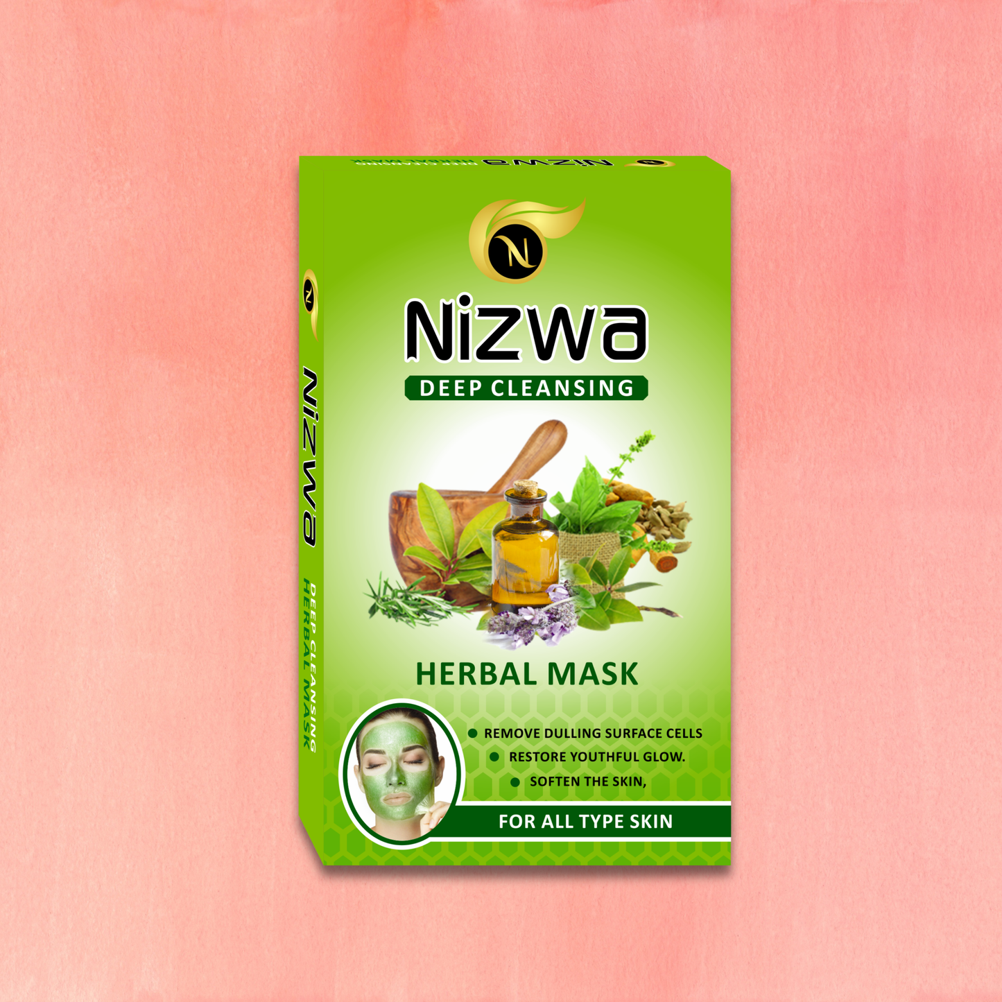 Herbal Mask Sachet(Pack of 6)