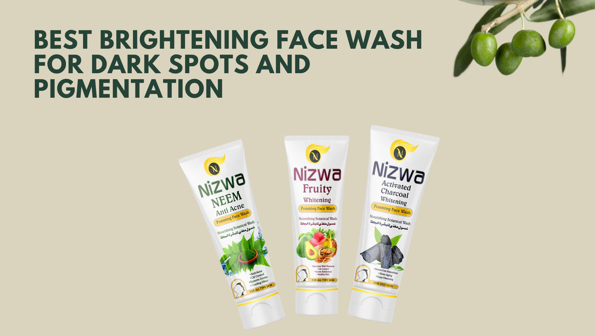 Best brightening face wash for dark spots and pigmentation in Gujranwala