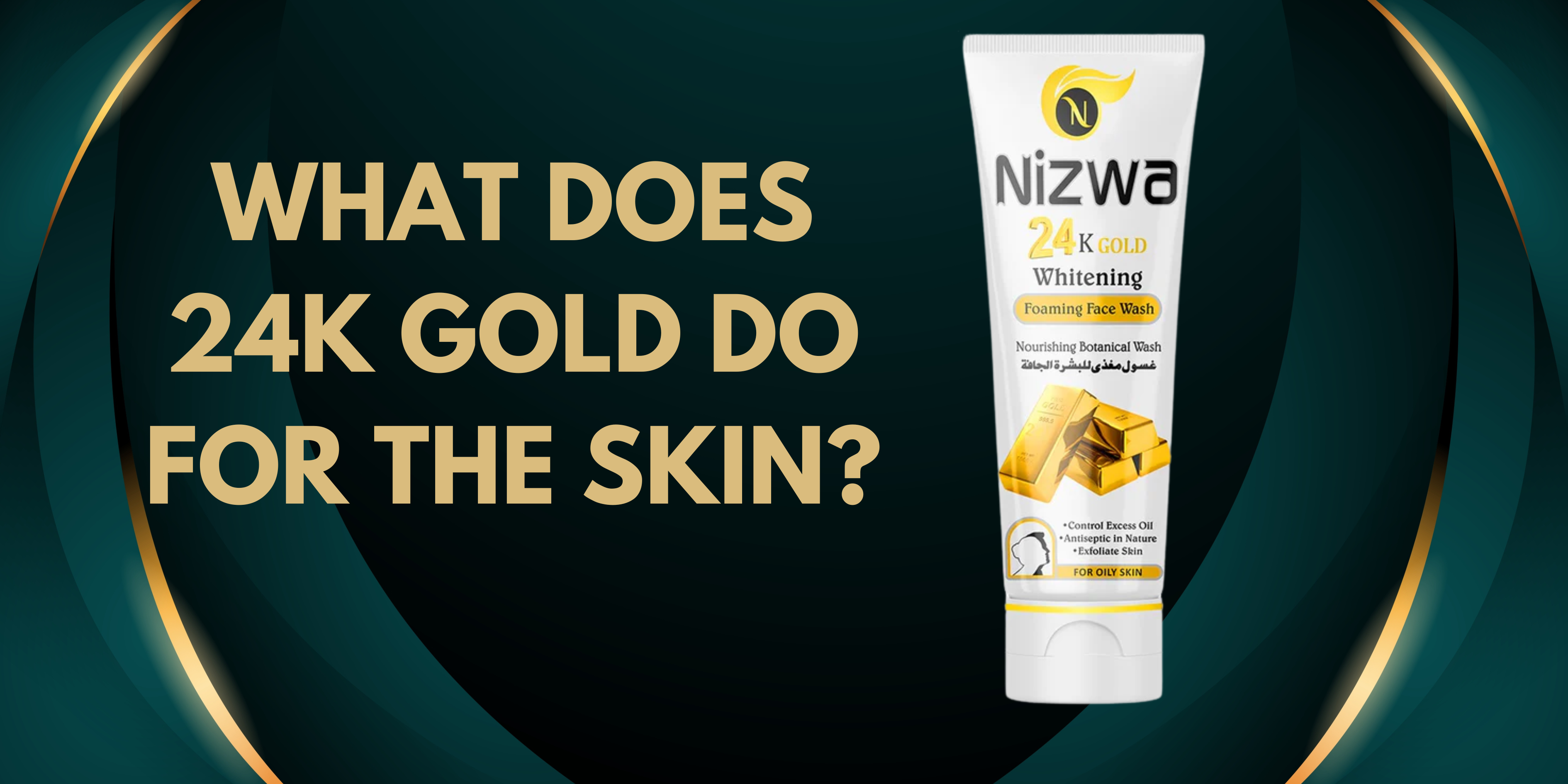 What does 24k gold do for the skin?