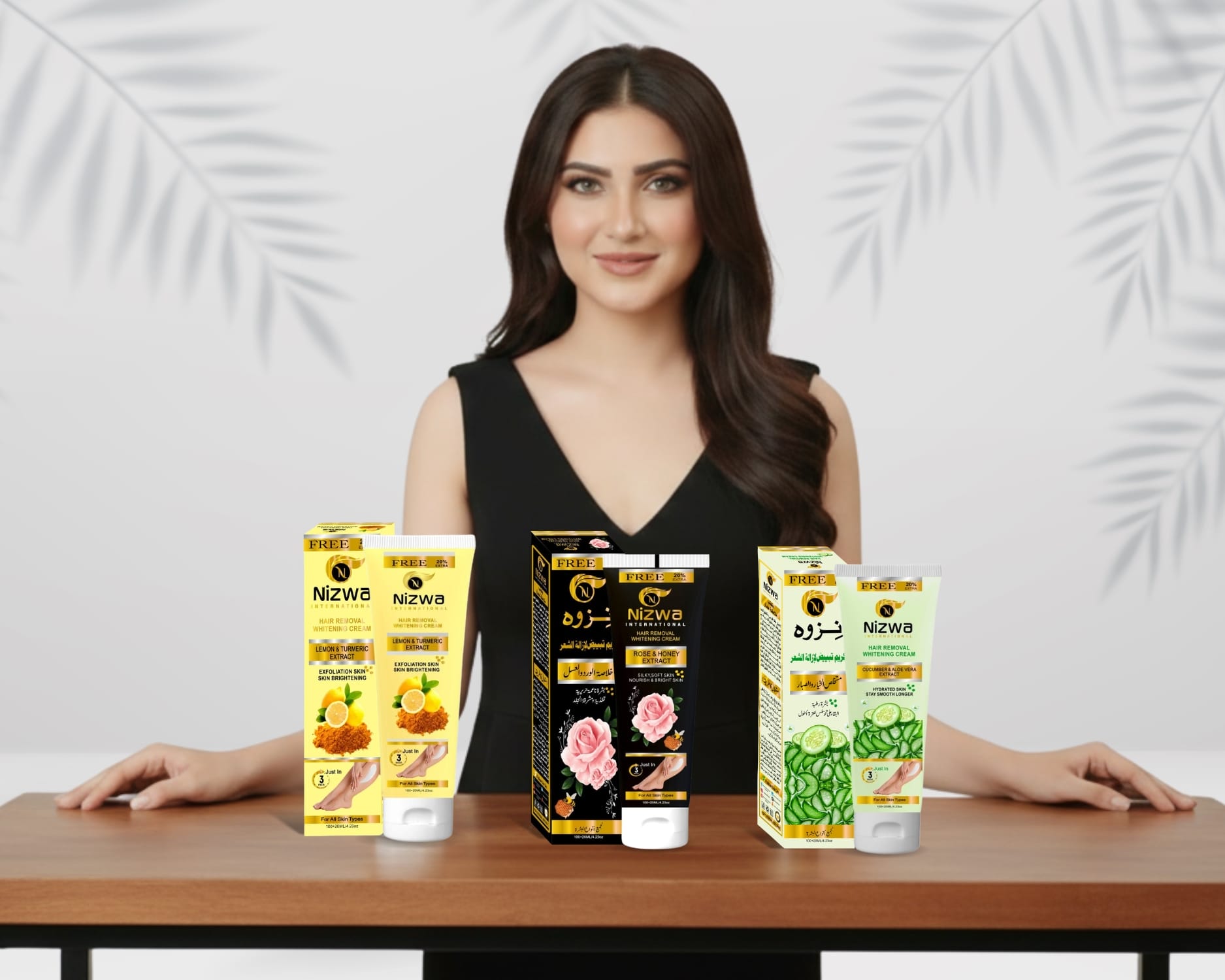 Nizwa International Natural & Gentle Hair Removing Creams Collection Pakistan