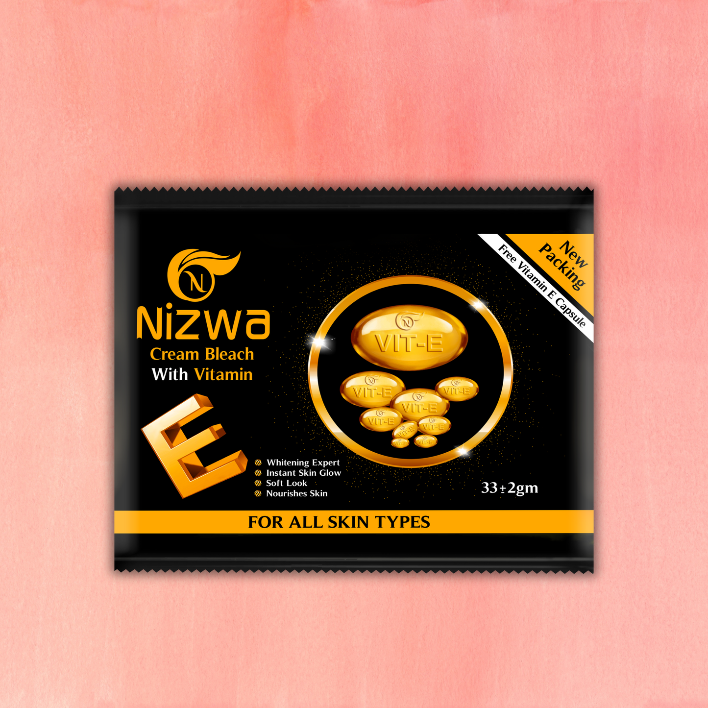 Vitamin-E Cream Bleach Sachet