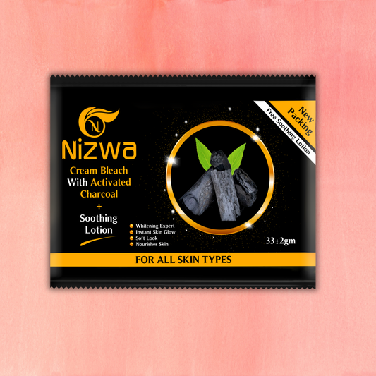 NEW BLEACH CREAM SACHET (CHARCOAL)