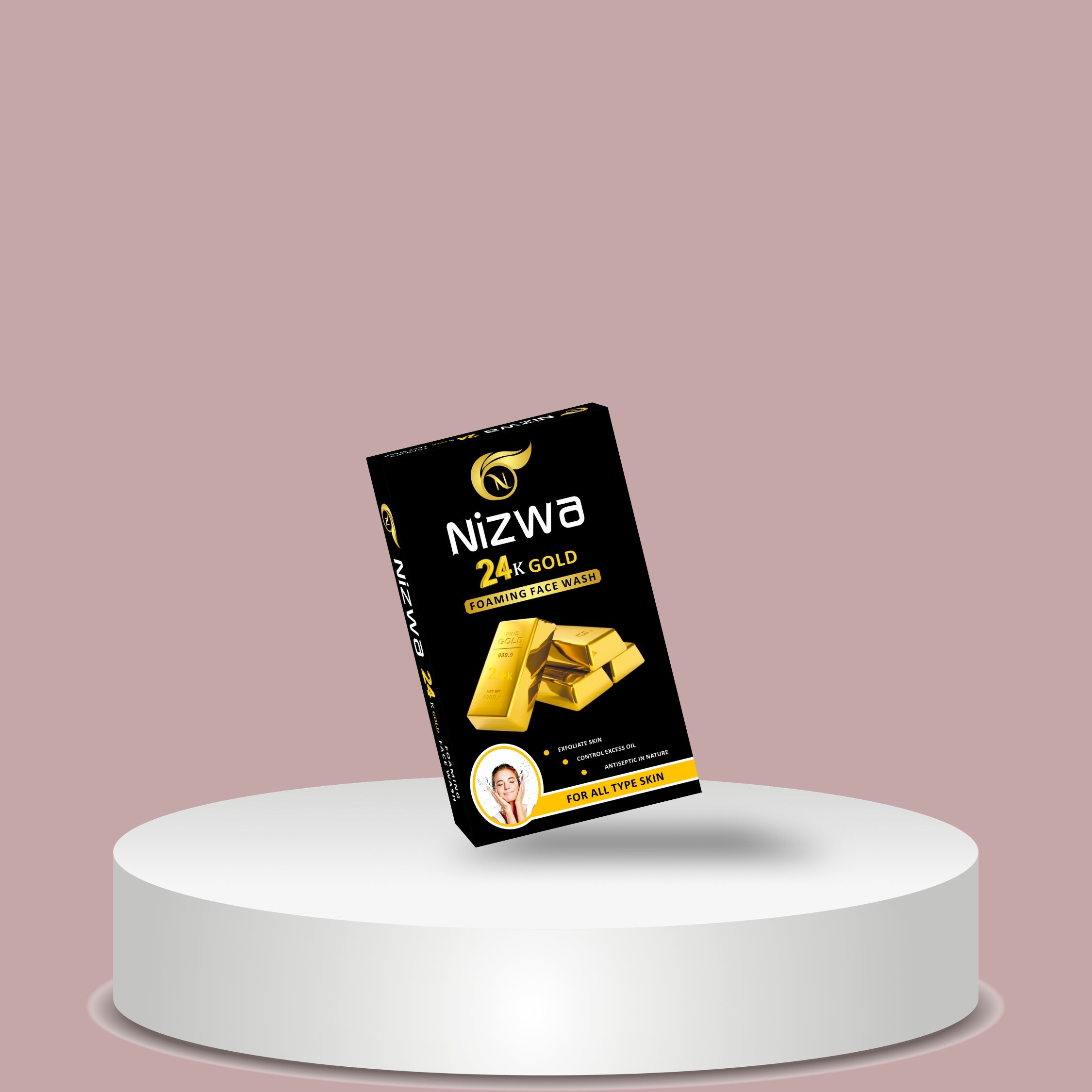 24K Gold Face Wash Sachet (Pack of 6)