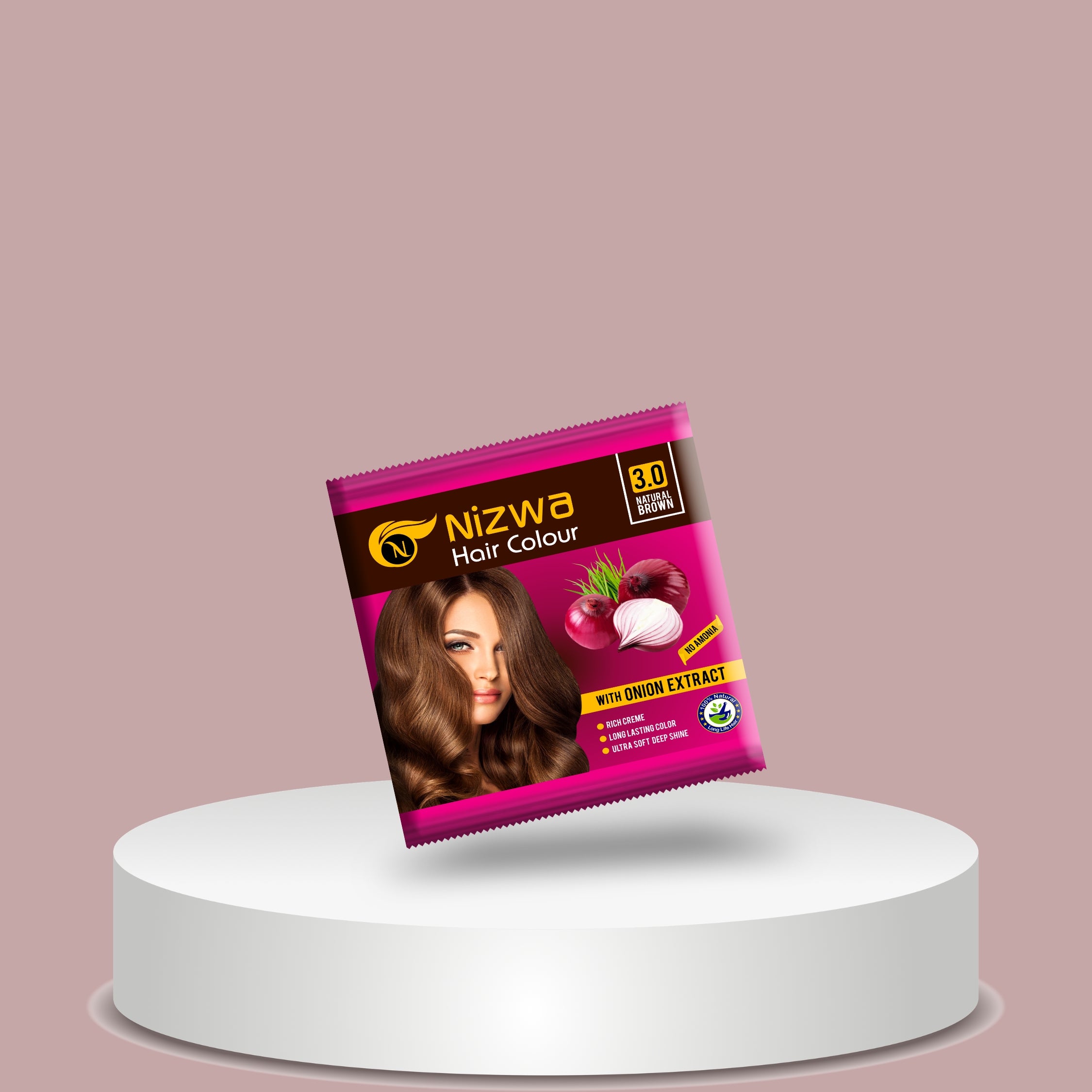 Onion extract aloe vera and shea butter ingredients in Nizwa Hair Color