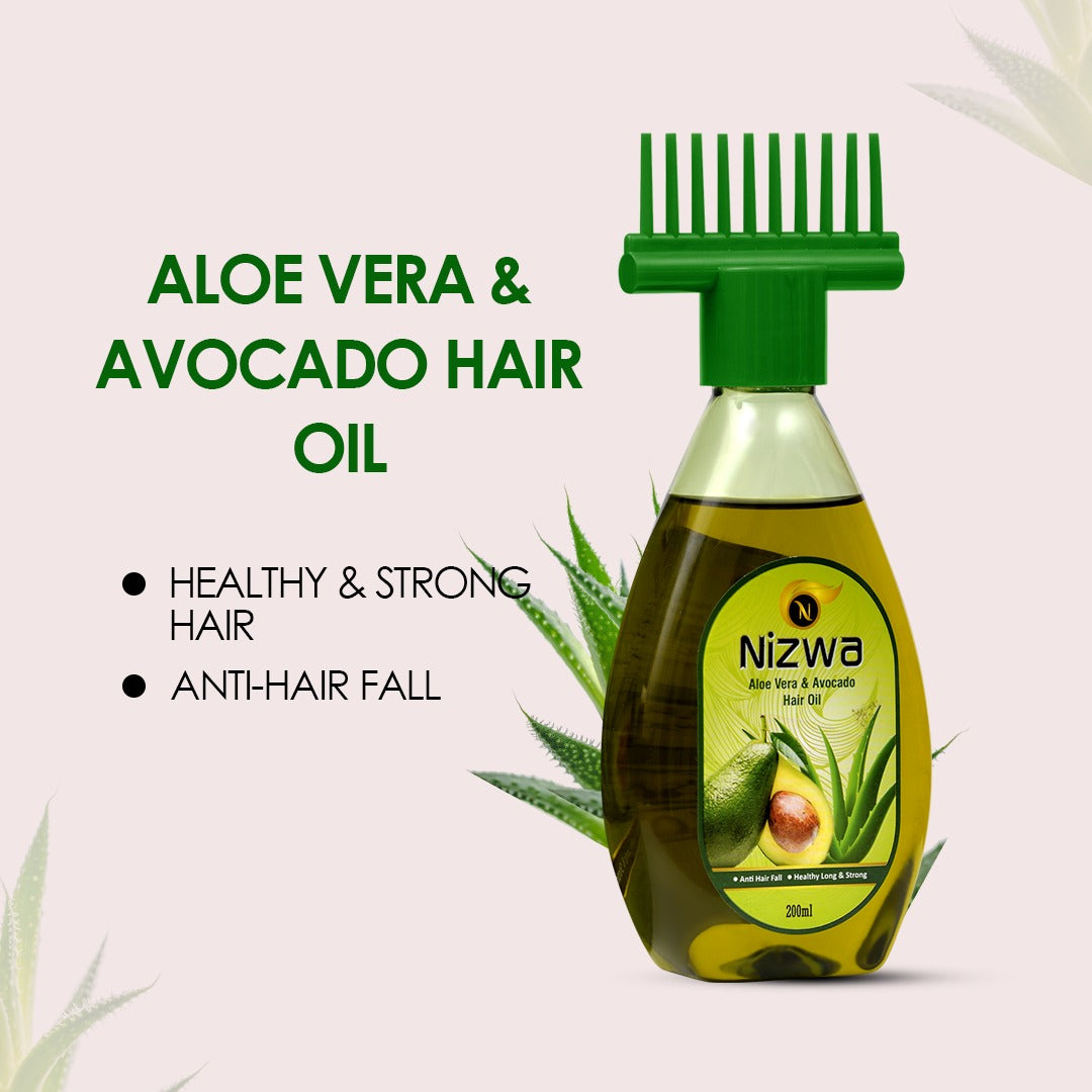 ALOE VERA & AVOCADO HAIR OIL-2